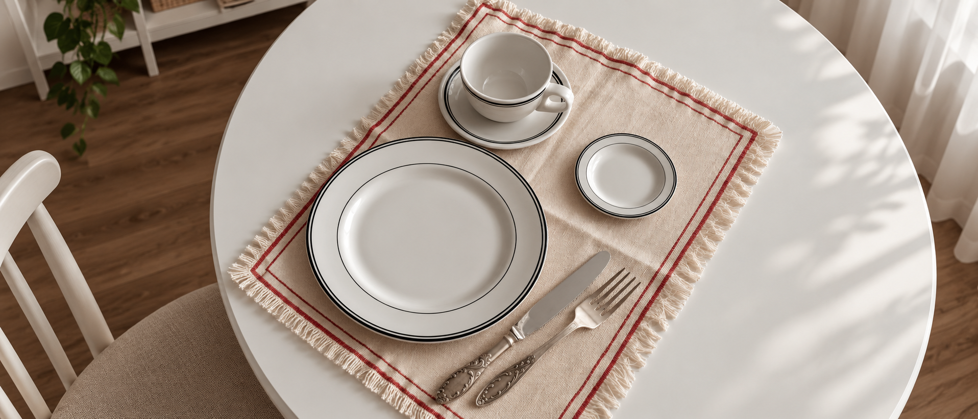Tableware styled for everyday dining